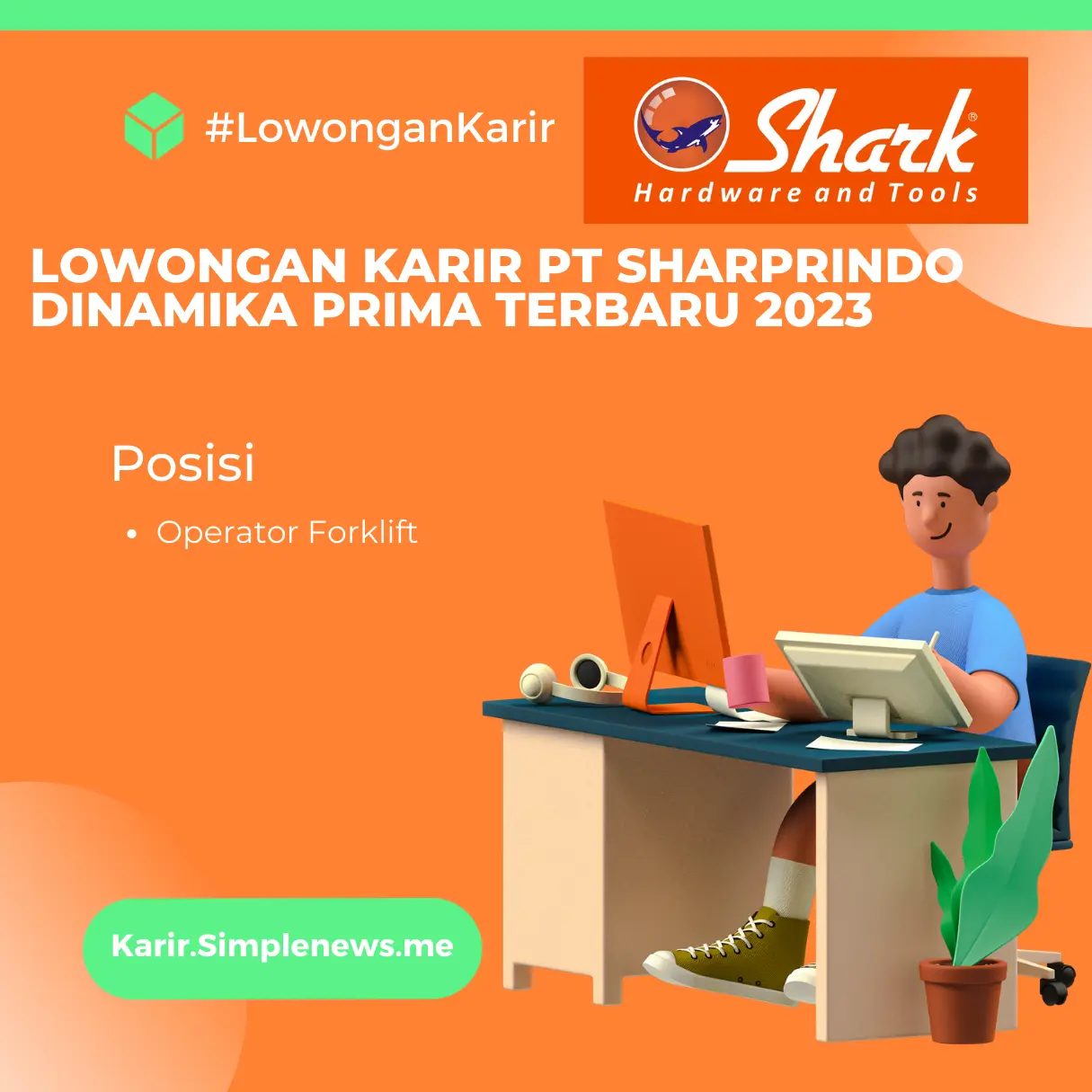 Lowongan Karir PT Sharprindo Dinamika Prima Terbaru 2023