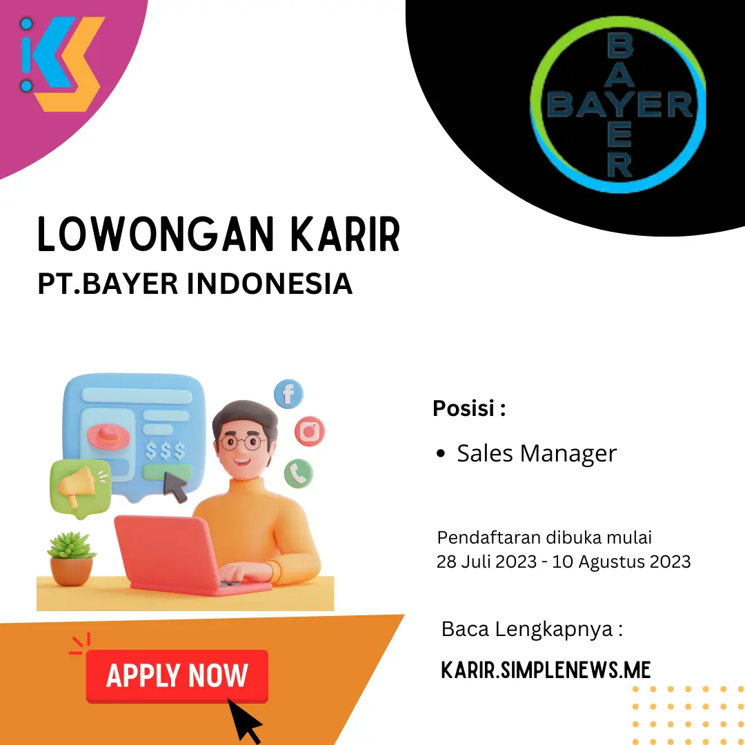 Lowongan Karir District Sales Manager Sumatera(Pekanbaru) Terbaru