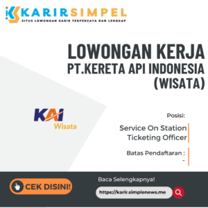 Lowongan Kerja PT Kereta Api Pariwisata Terbaru 2023