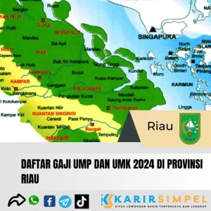 Daftar Gaji UMP Dan UMK 2024 di Provinsi Riau