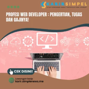 Profesi Web Developer Pengertian, Tugas dan Gajinya!