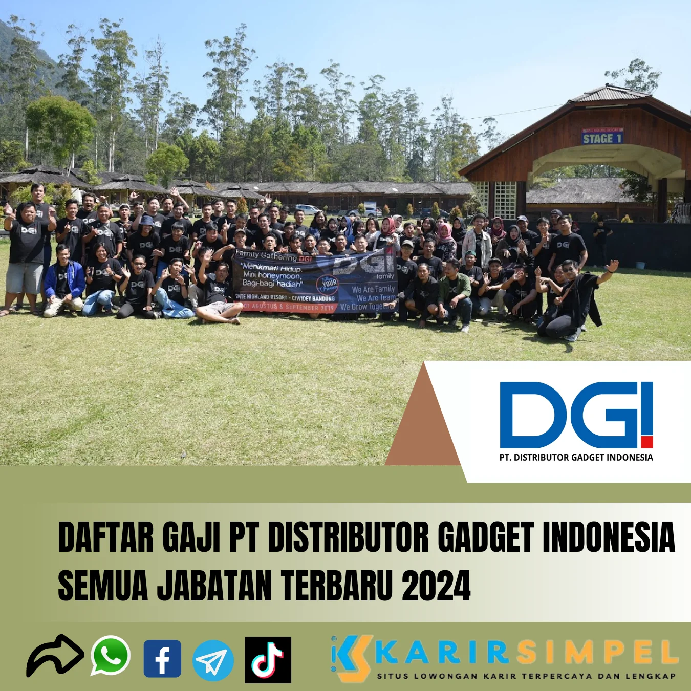 Daftar Gaji PT Distributor Gadget Indonesia Semua Jabatan Terbaru 2024