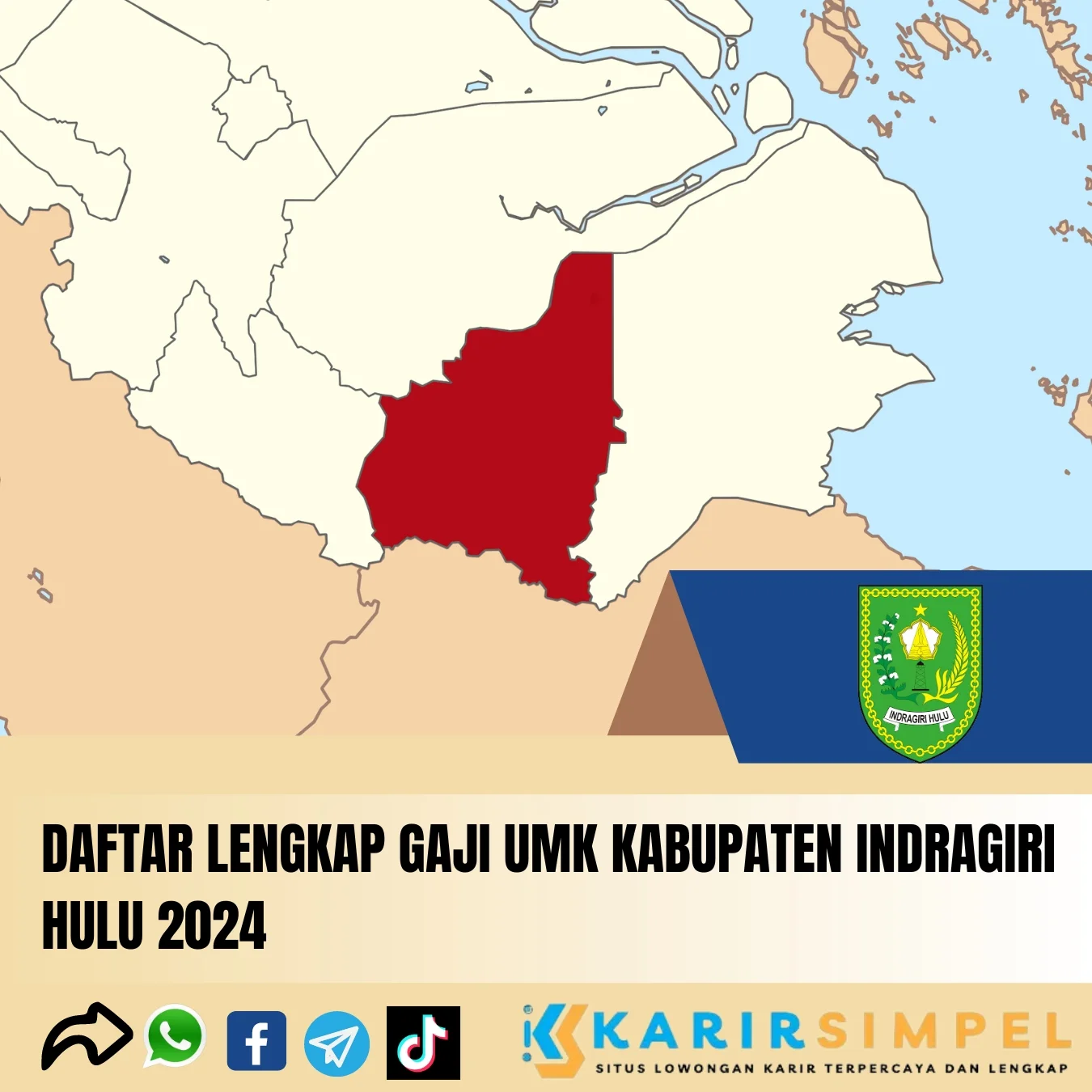 Daftar Lengkap Gaji UMK Kabupaten Indragiri Hulu 2024