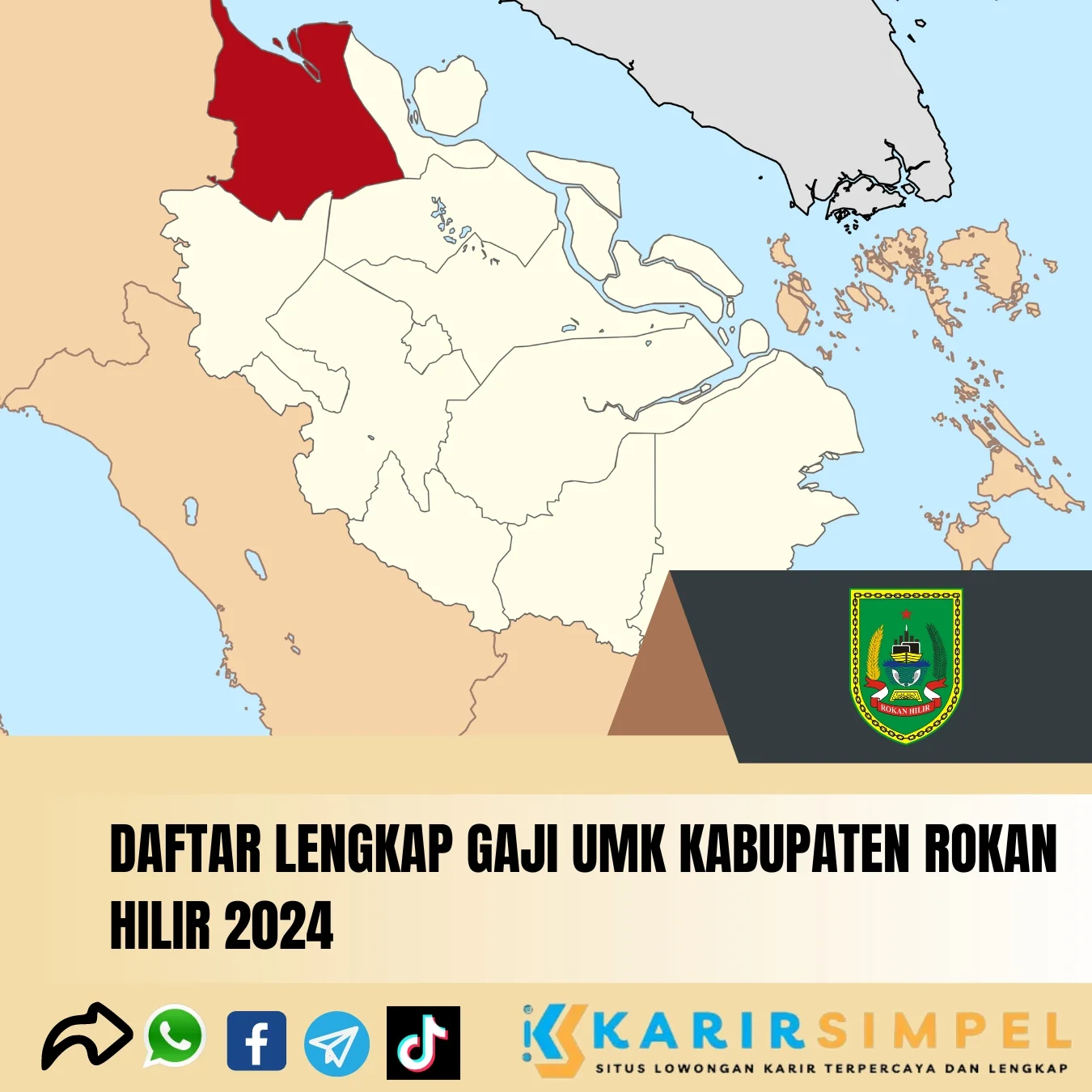 Daftar Lengkap Gaji UMK Kabupaten Rokan Hilir 2024