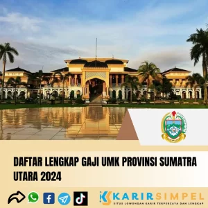 Daftar Lengkap Gaji UMK Provinsi Sumatra Utara 2024