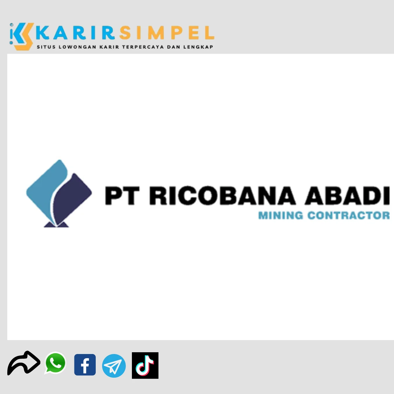 Profil PT Ricobana Abadi