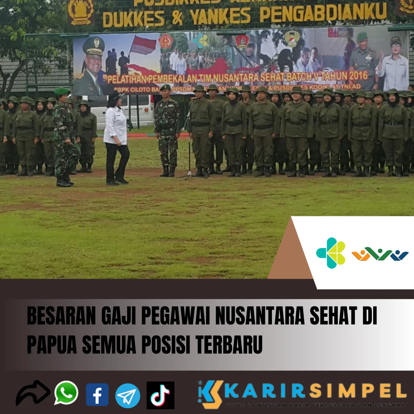 Besaran Gaji Pegawai Nusantara Sehat di Papua Semua Posisi Terbaru 2024