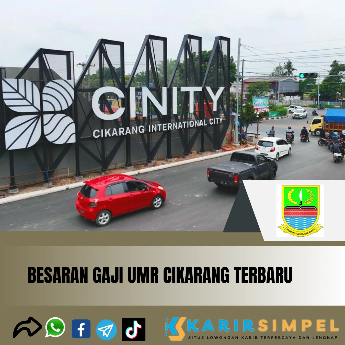 Besaran Gaji UMR Cikarang Terbaru 2024