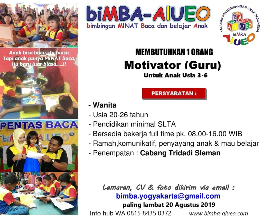 Gaji Guru Bimba Aiueo – Beinyu.com