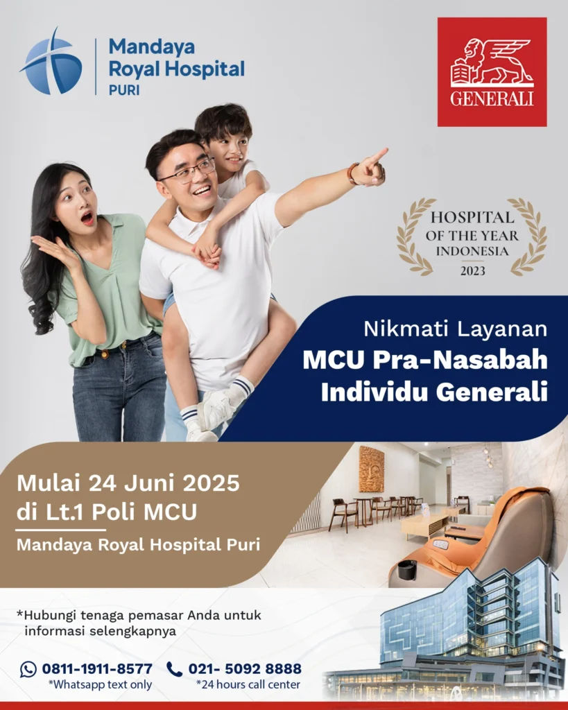 Generali Indonesia & RS Mandaya Royal Puri Hadirkan MCU Calon Nasabah