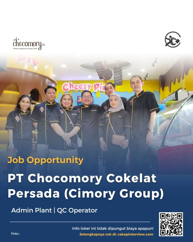 Gaji Karyawan PT Chocomory Cokelat Persada (Cimory Group) Semua Posisi Terbaru – Panduan Lengkap 2024 1 Lowongan Kerja PT Chocomory Cokelat Persada (Cimory Group) 1. Admin