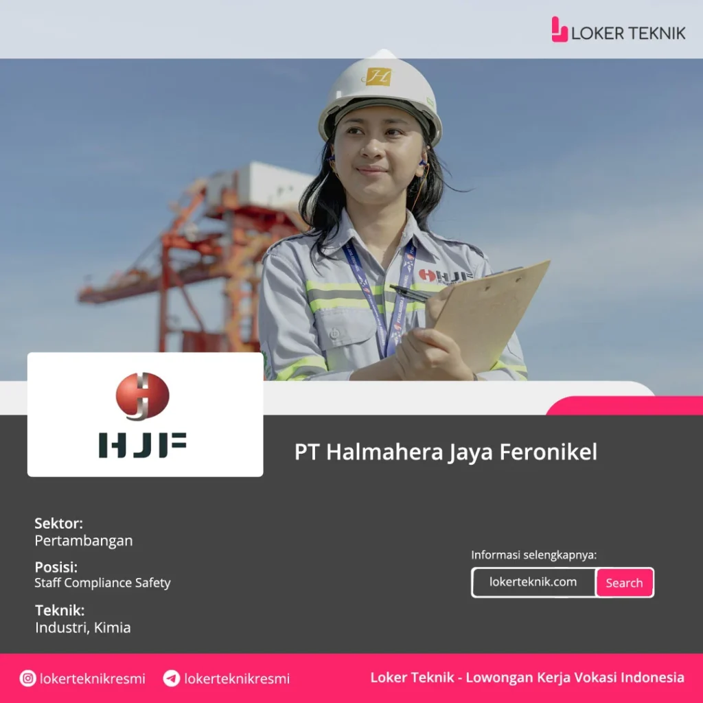 Gaji Karyawan PT Halmahera Jaya Feronikel (Harita Group) Semua Posisi Terbaru – Panduan Lengkap 2024 5 Lowongan Kerja PT Halmahera Jaya Feronikel (Harita Group) Februari 2023