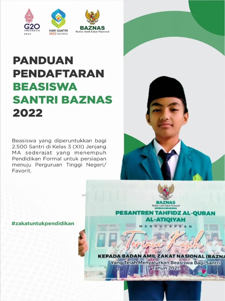 Besaran Gaji Pegawai Baznas Semua Jabatan Terbaru – Panduan Lengkap 2024 2 Petunjuk Teknis Beasiswa Santri Cendekia BAZNAS Menuju PTN Favorit