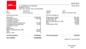 √ Daftar Gaji Karyawan J&T Express Semua Posisi 2026