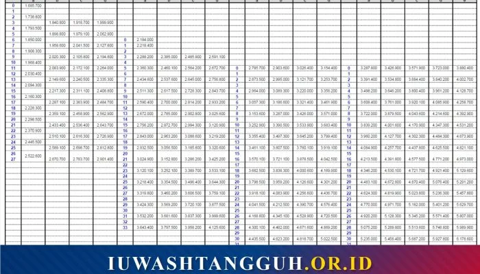 Gaji Kopaska Menurut Pangkat: Tabel Kisaran 2024