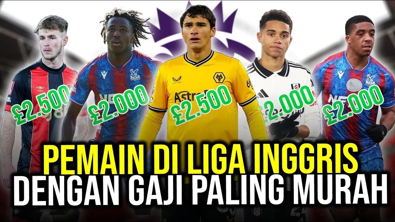 gaji pemain liga inggris terendah: fakta dan angka utama