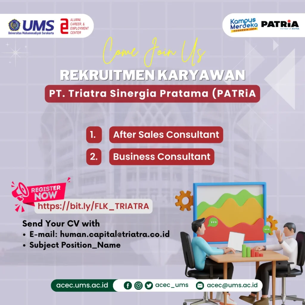 Gaji Karyawan PT Triatra Sinergia Pratama (PATRiA) Semua Posisi Terbaru 3 Lowongan Pekerjaan PT. Triatra Sinergia Pratama (PATRiA subsidiaries