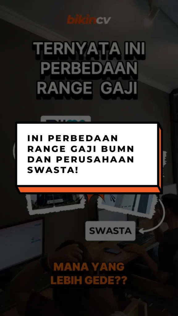 Perbandingan gaji antara BUMN dan perusahaan swasta