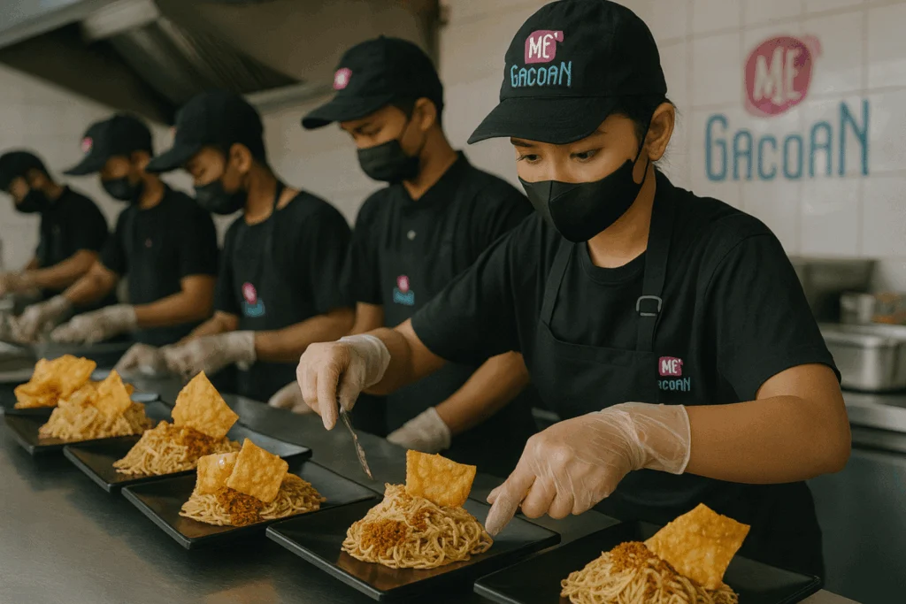 Perbandingan Gaji Karyawan Mie Gacoan dengan Kompetitor