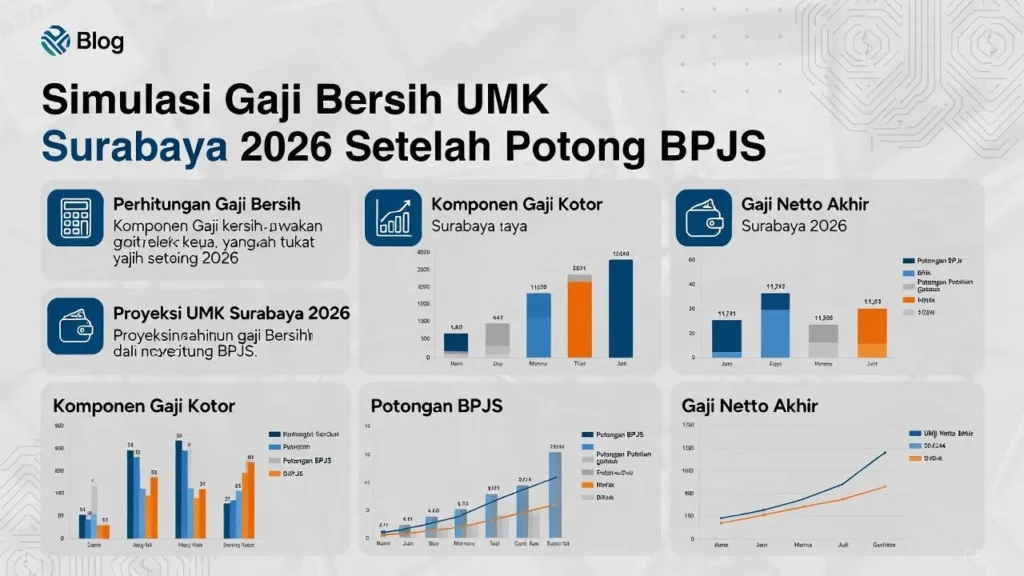 Perbandingan Gaji UMK Surabaya dengan Kota Besar Lain di Indonesia
