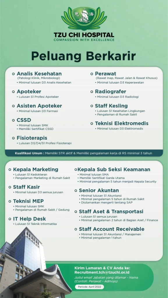 tzu chi hospital gaji: Panduan Lengkap, Struktur & Faktor Penentu 5 Prospek Karier dan Kenaikan Gaji di tzu chi hospital