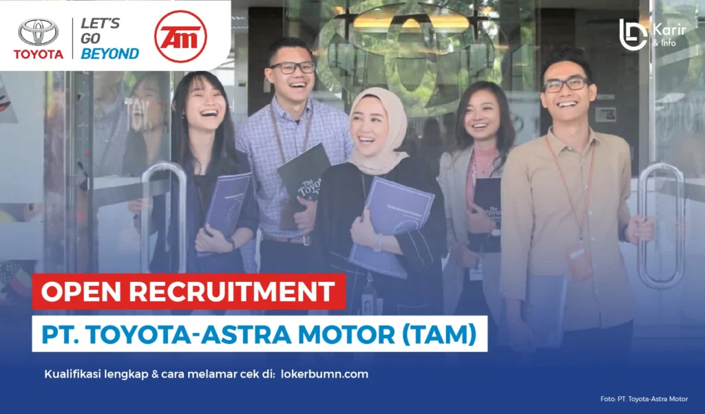 Gaji Karyawan PT Toyota-Astra Motor (TAM) Semua Posisi Terbaru – Panduan Lengkap 2024 2 PT Toyota-Astra Motor (TAM) - Karir dan Info