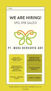 Rincian gaji pt. muda berkarya adv untuk Berbagai Posisi