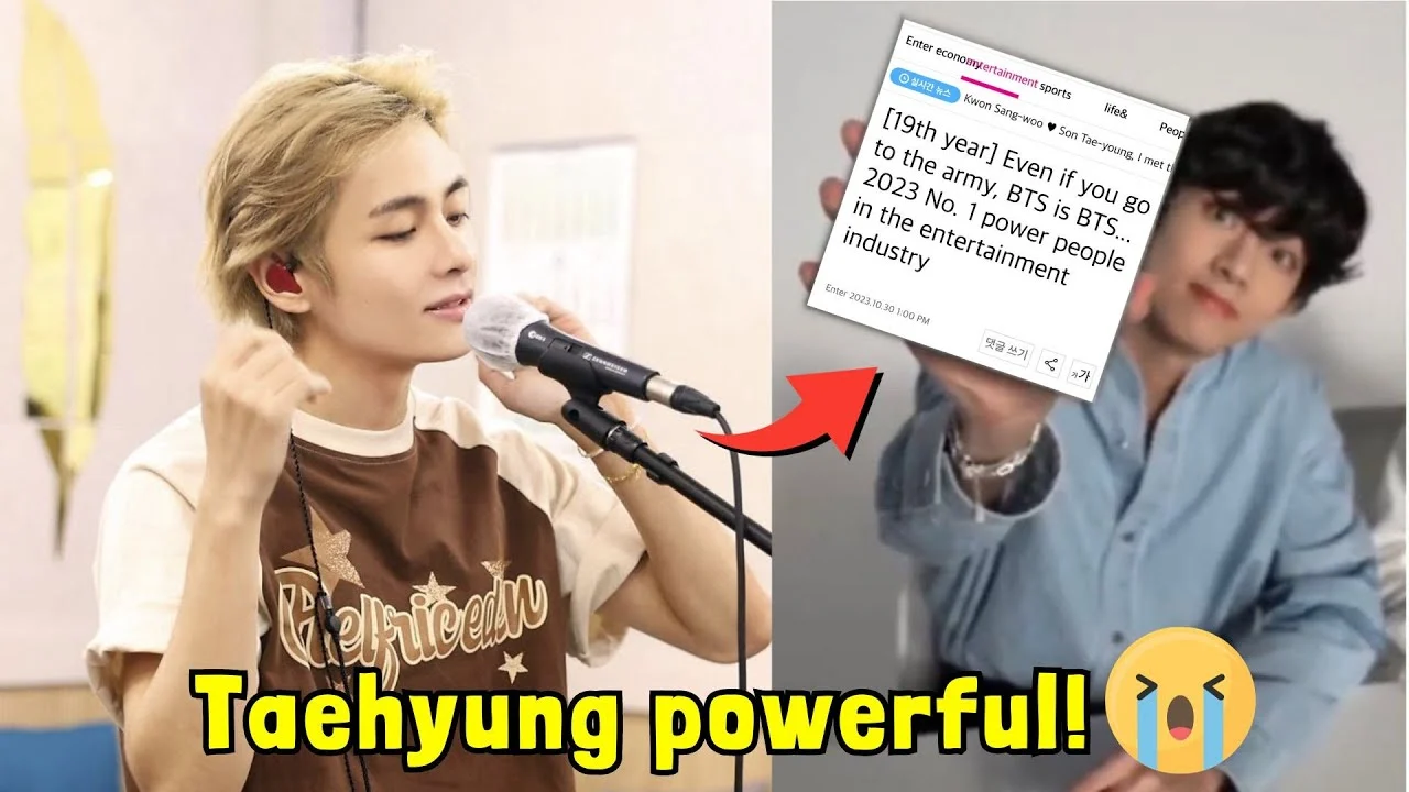 Rincian Gaji Taehyung dalam Industri Hiburan