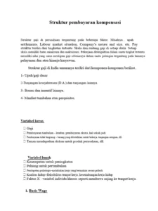 Struktur Gaji Imperial Group: Komponen Utama