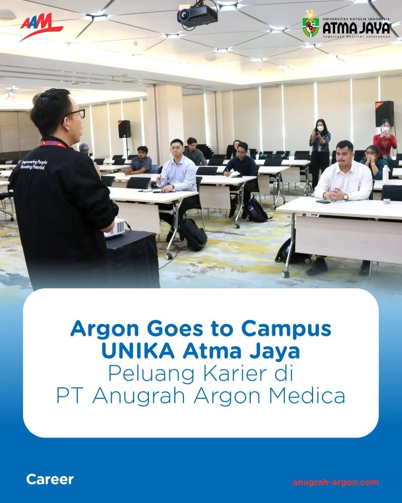 Tim Human Resources PT Anugrah Argon Medica (AAM) membuka peluang