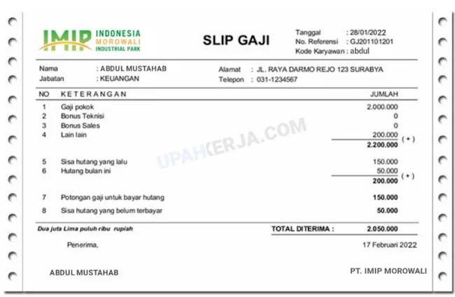 Gaji Karyawan PT IMIP: Struktur dan Kriteria Penentuan