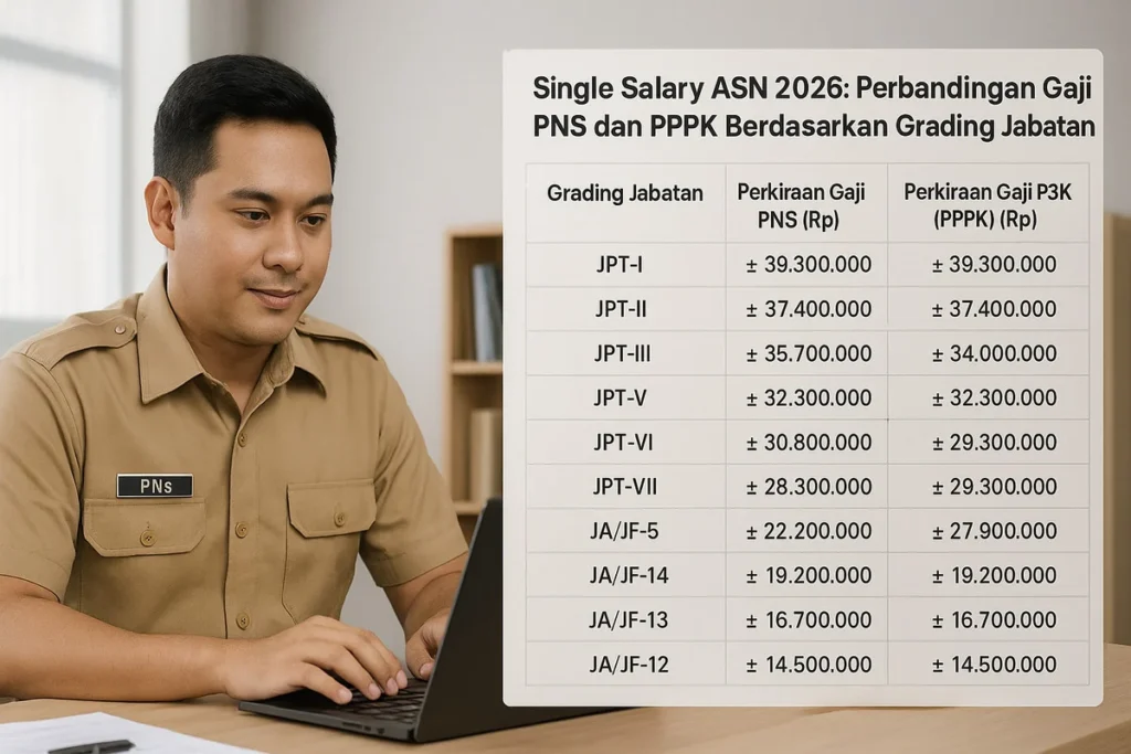 Gaji PT Assa Berdasarkan Posisi Pekerjaan 1 Gaji PT Assa Berdasarkan Posisi Pekerjaan