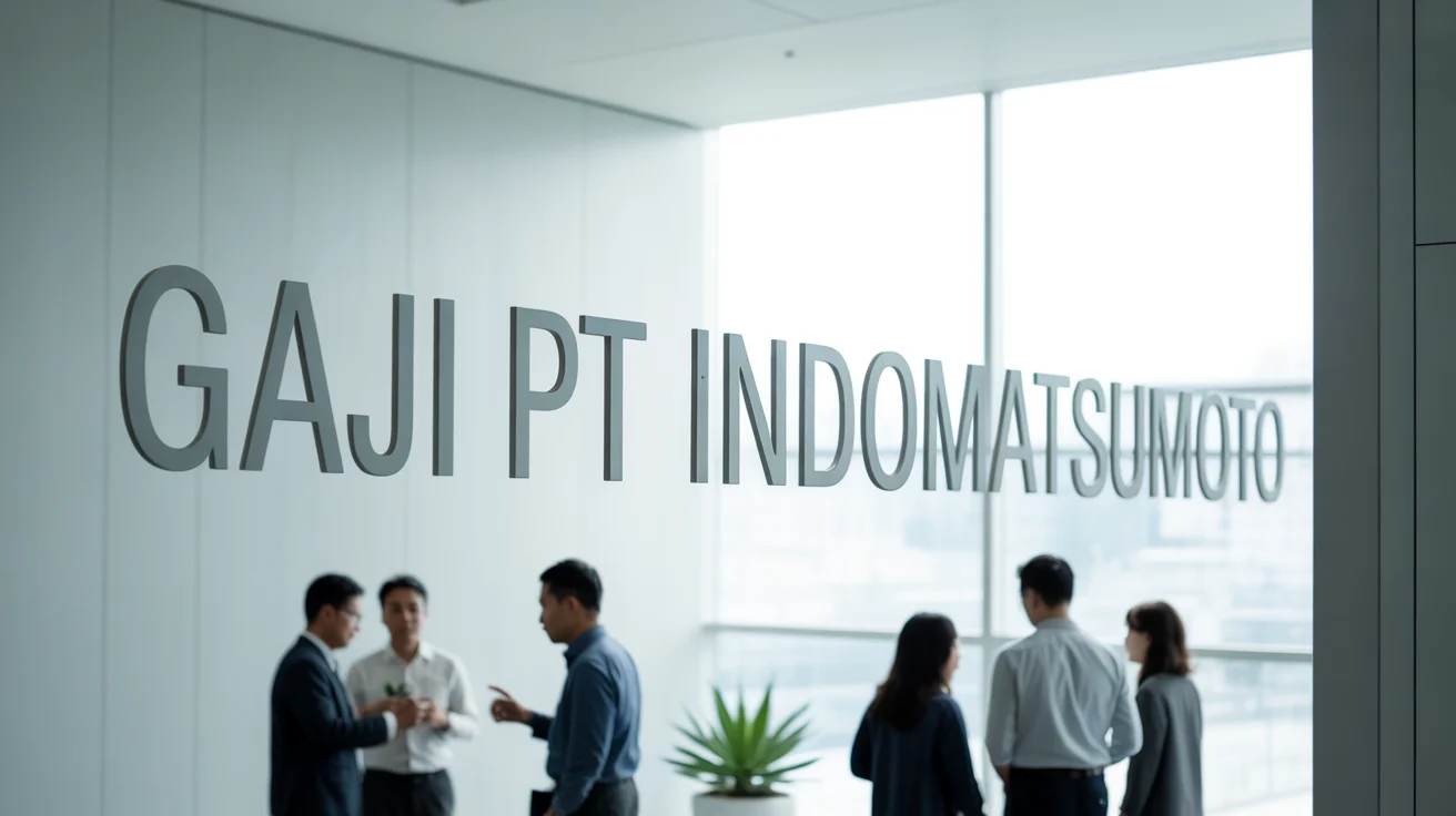 Gaji PT Indomatsuoto: Struktur dan Kisaran