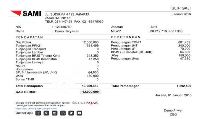Gaji PT Sami Jepara: Informasi Lengkap