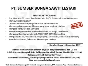 Gaji PT. Sumber Bunga Sawit Lestari