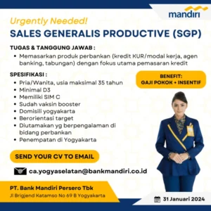 Gaji Sales Generalis Konsumtif Bank Mandiri: Kisaran dan Faktor yang Mempengaruhi