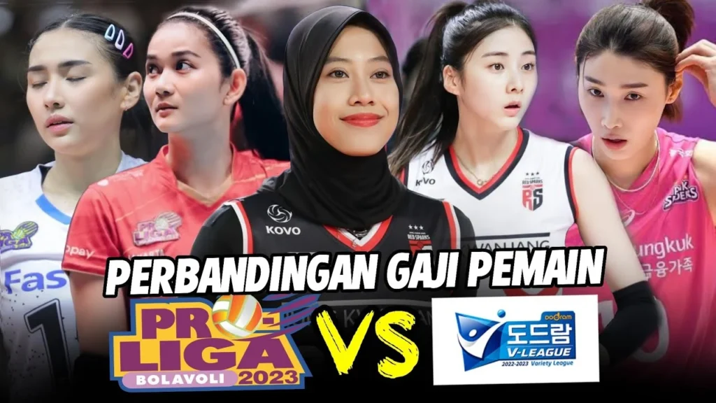 Perbandingan Gaji Pemain ProLiga di Indonesia dengan Negara Lain