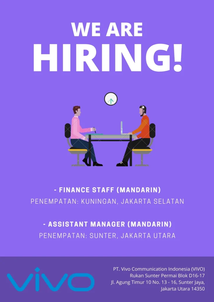 Tips untuk Diterima Bekerja di PT Vivo Tangerang